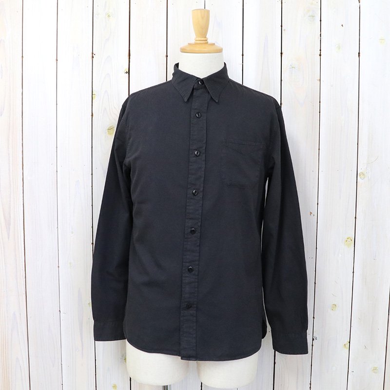 Double RL『GARMENT DYED TWILL WORK SHIRT』(BLACK)