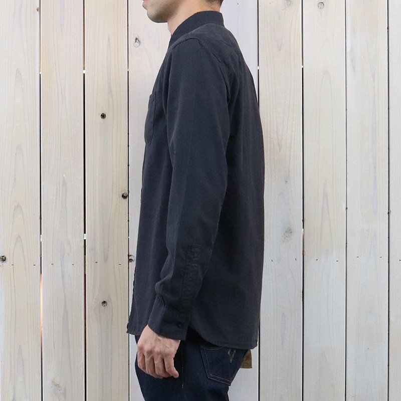Double RL『GARMENT DYED TWILL WORK SHIRT』(BLACK)