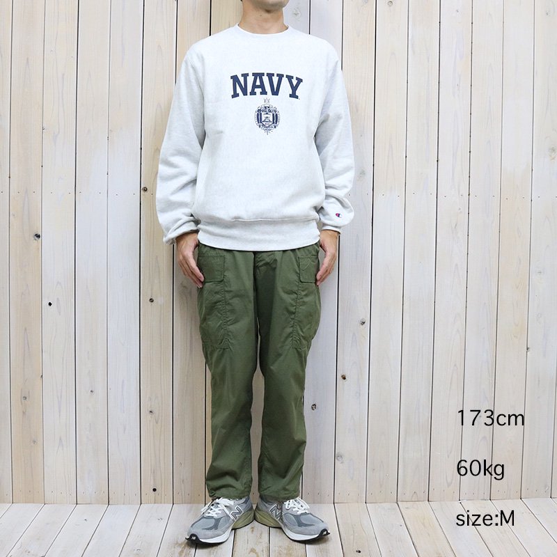 Champion : USNA ISSUE CHAMPION REVERSE WEAVE CREWNECK (ASH GREY)