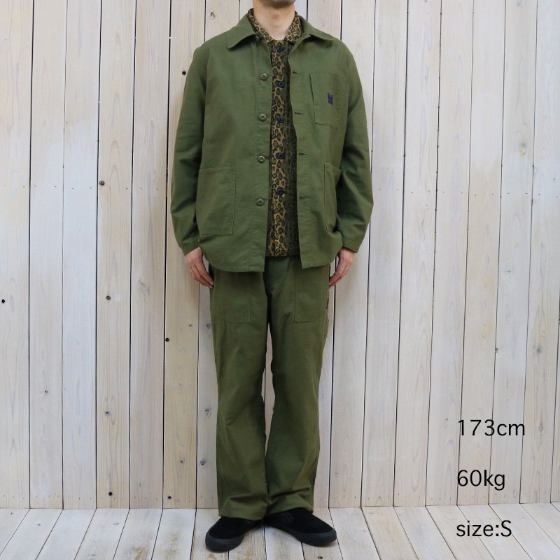 Needles『String Fatigue Pant-Back Sateen』(Olive)