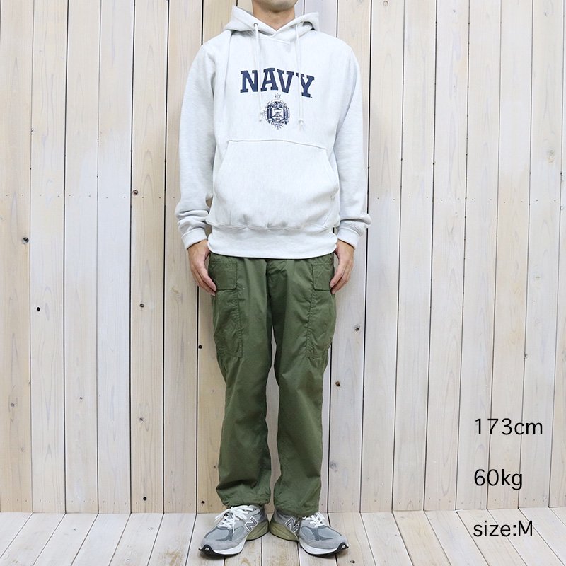Champion『USNA ISSUE CHAMPION REVERSE WEAVE HOOD』(ASH GREY)