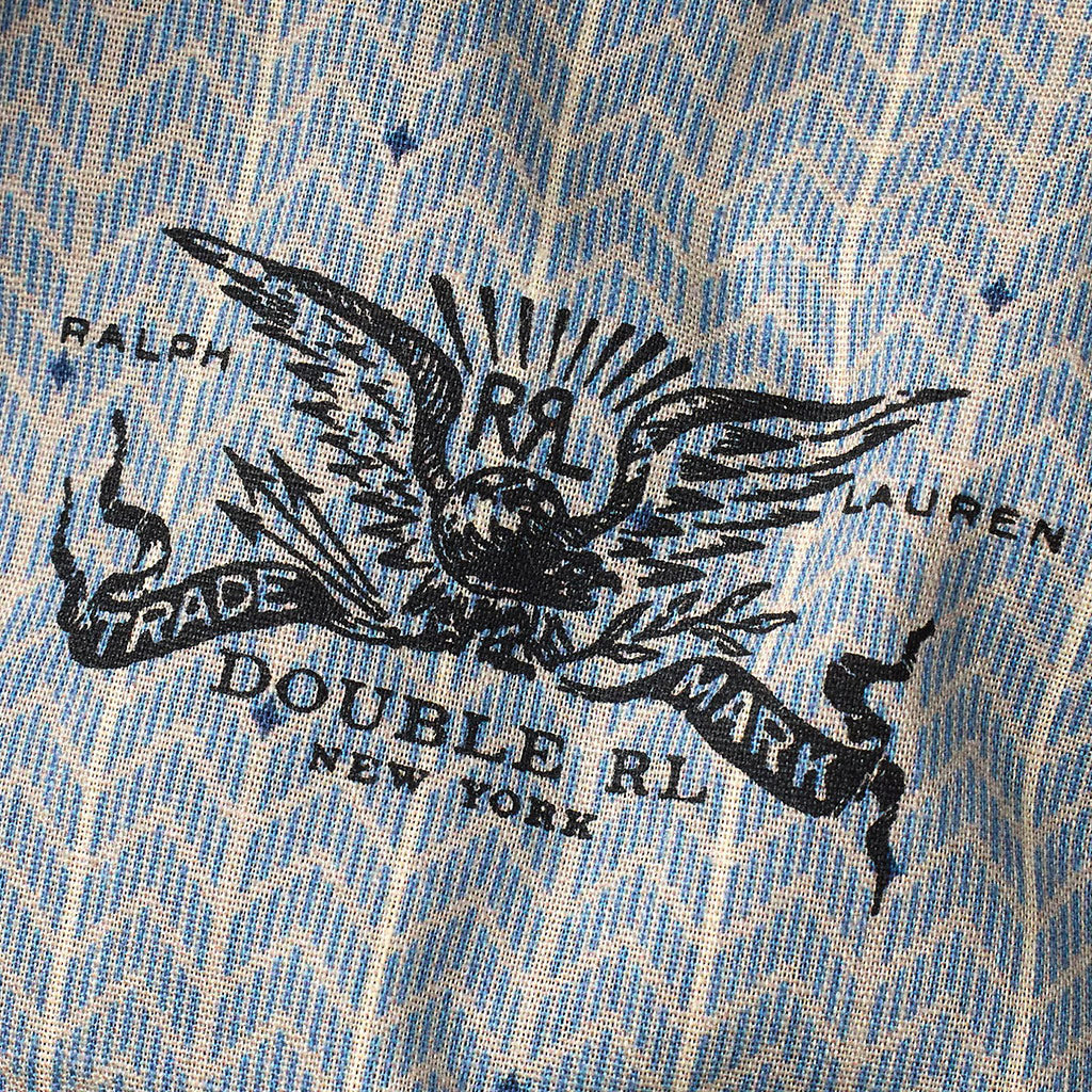 Double RL : CORDUROY NEWSBOY CAP (BROWN)