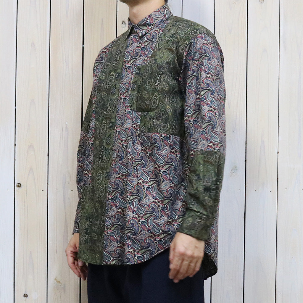 ENGINEERED GARMENTS『Combo Short Collar Shirt-Cotton Paisley Print』