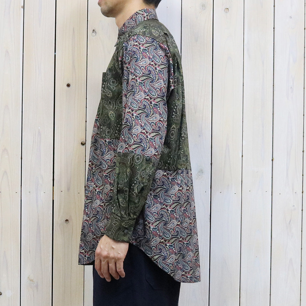 ENGINEERED GARMENTS『Combo Short Collar Shirt-Cotton Paisley Print』