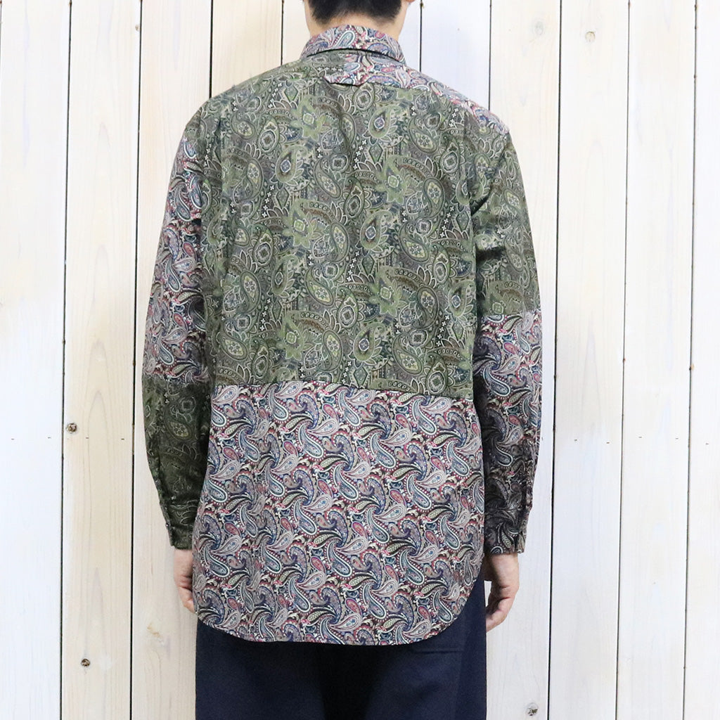 ENGINEERED GARMENTS『Combo Short Collar Shirt-Cotton Paisley Print』