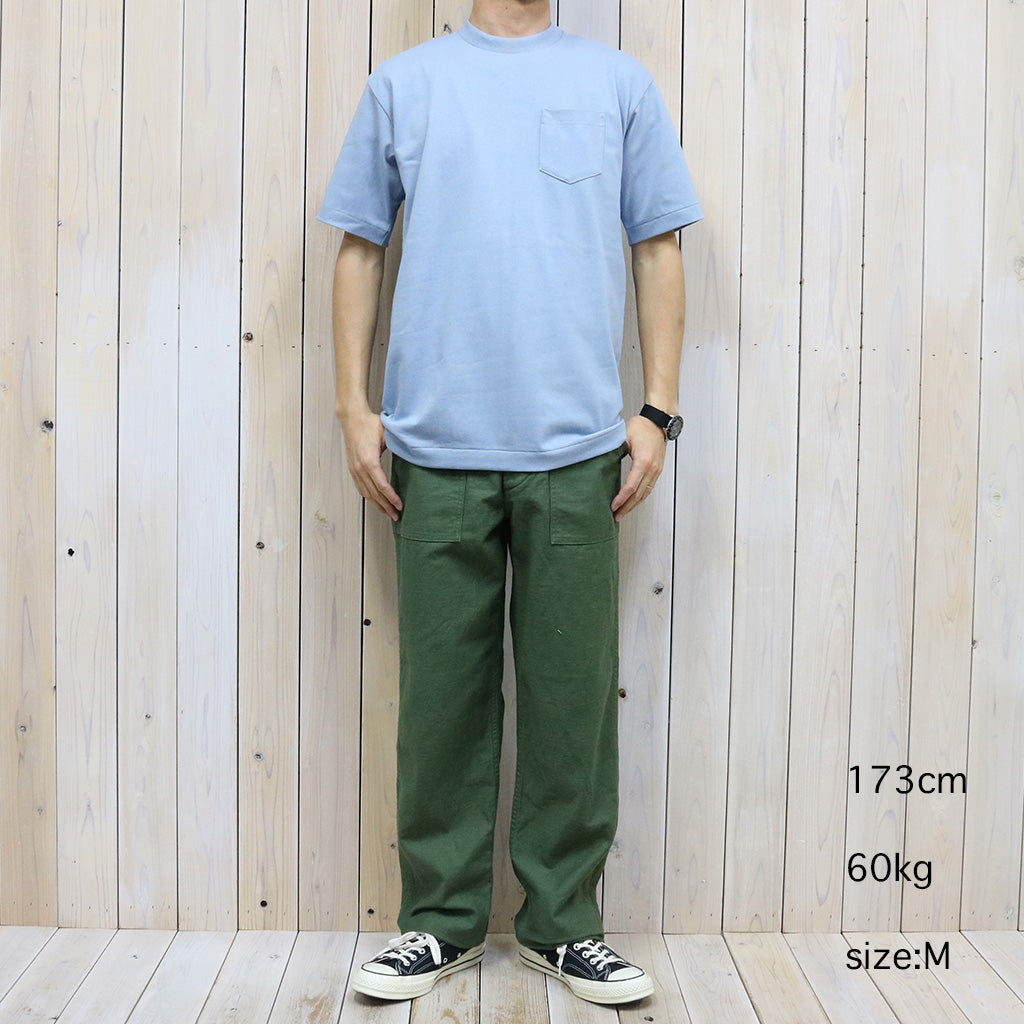 ANATOMICA『POCKET TEE』(FADEDEBLUE)
