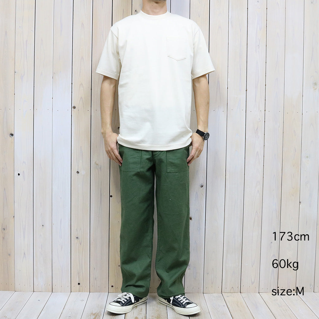 ANATOMICA『POCKET TEE』(NATURAL)