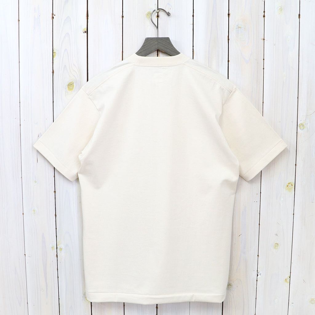 ANATOMICA『POCKET TEE』(NATURAL)