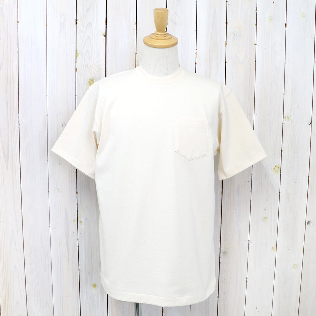 ANATOMICA『POCKET TEE』(NATURAL)