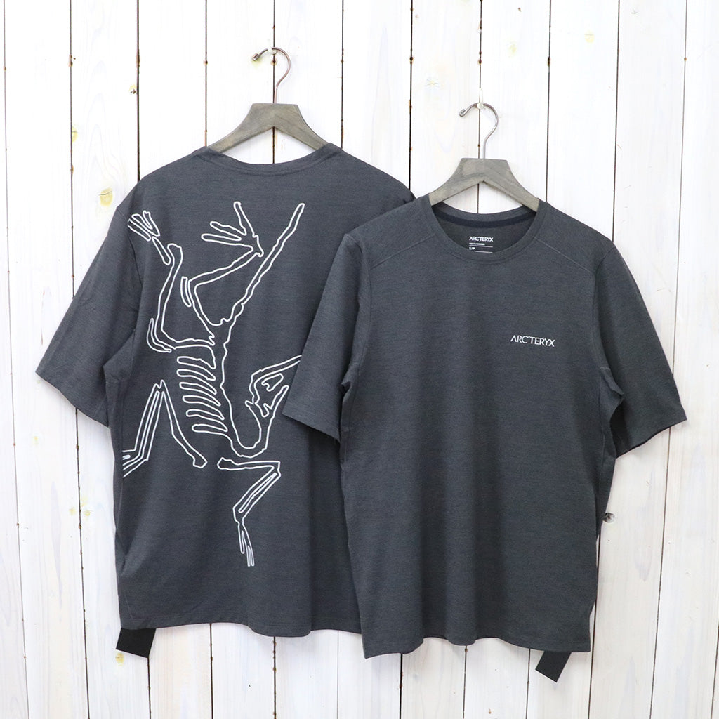 ARC'TERYX (アークテリクス) : Cormac Arc'Bird Logo SS (Black