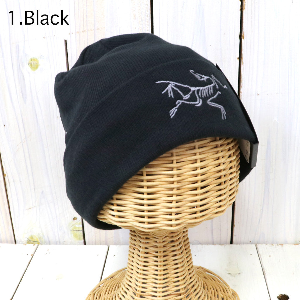 ARC’TERYX　Embroidered Bird Toque　ブラック　刺繍