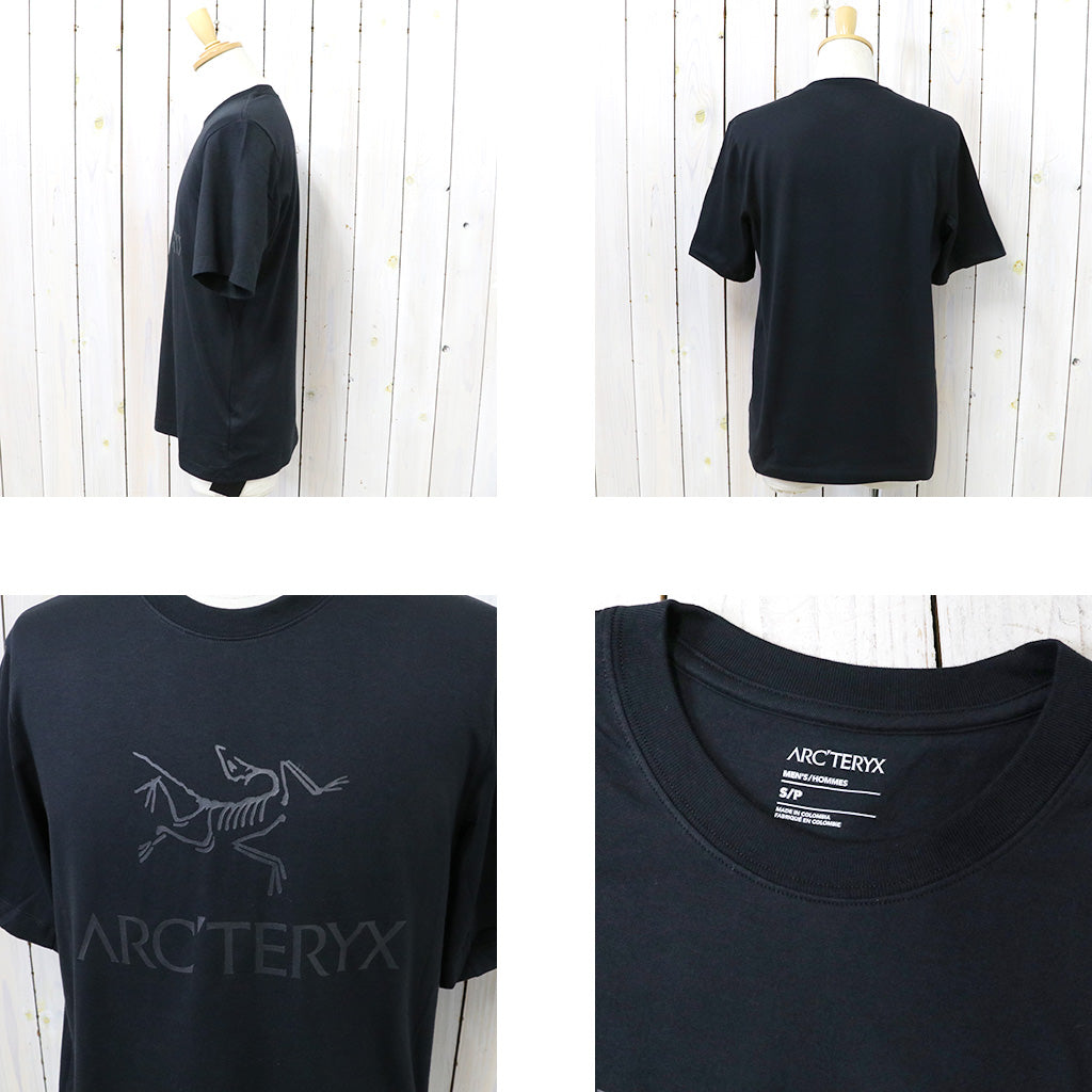 ARC'TERYX『Arc'Word Logo SS』(Black) – Reggieshop