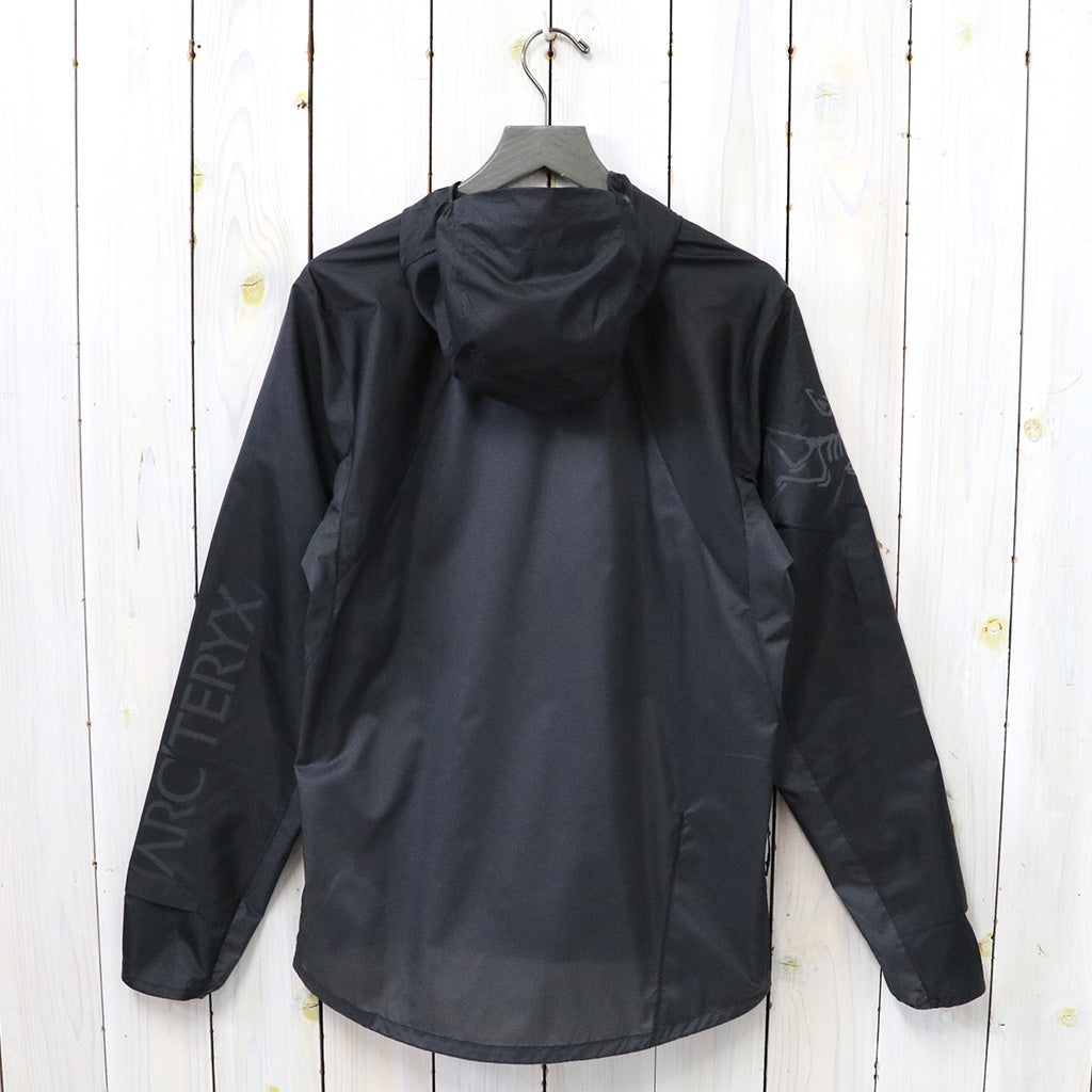 ARC'TERYX : Norvan Windshell Hoody (Black/Graphite)