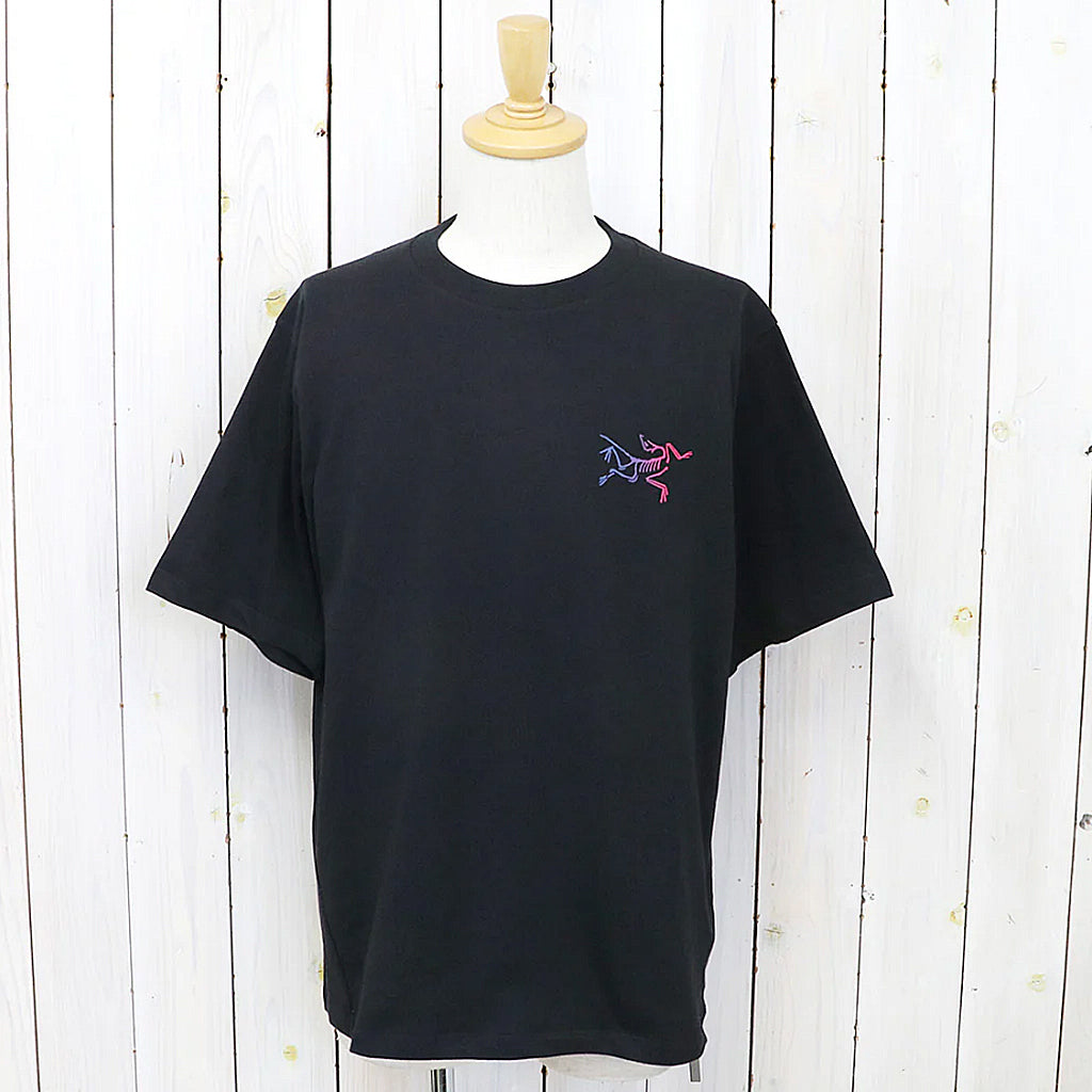 ARC'TERYX『Kragg Cotton Logo SS』(Black/Multi)