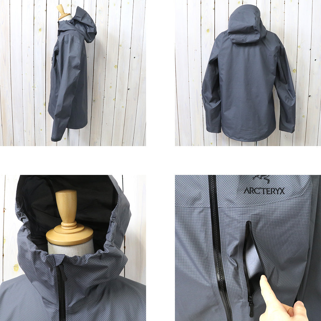 ARC'TERYX : Alpha Lightweight Jacket (Dk Grey/Black)