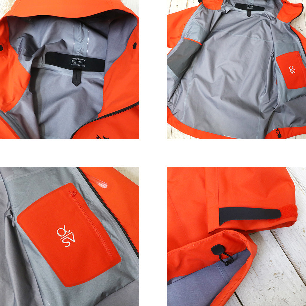 ARC'TERYX (アークテリクス) : Alpha SV Jacket (Dynasty/Black