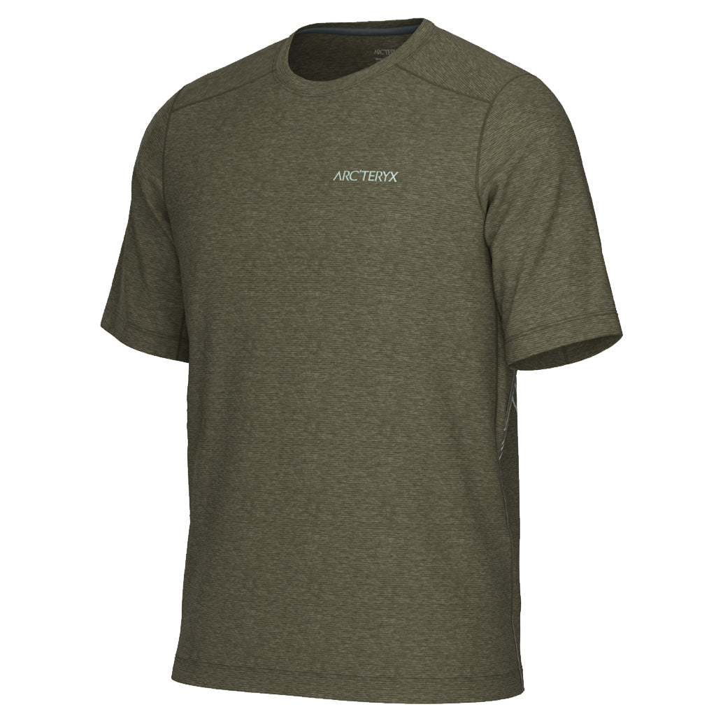 [予約受付中] ARC'TERYX『Cormac Arc’Bird Logo SS』(Tatsu Heather/Stone Green)