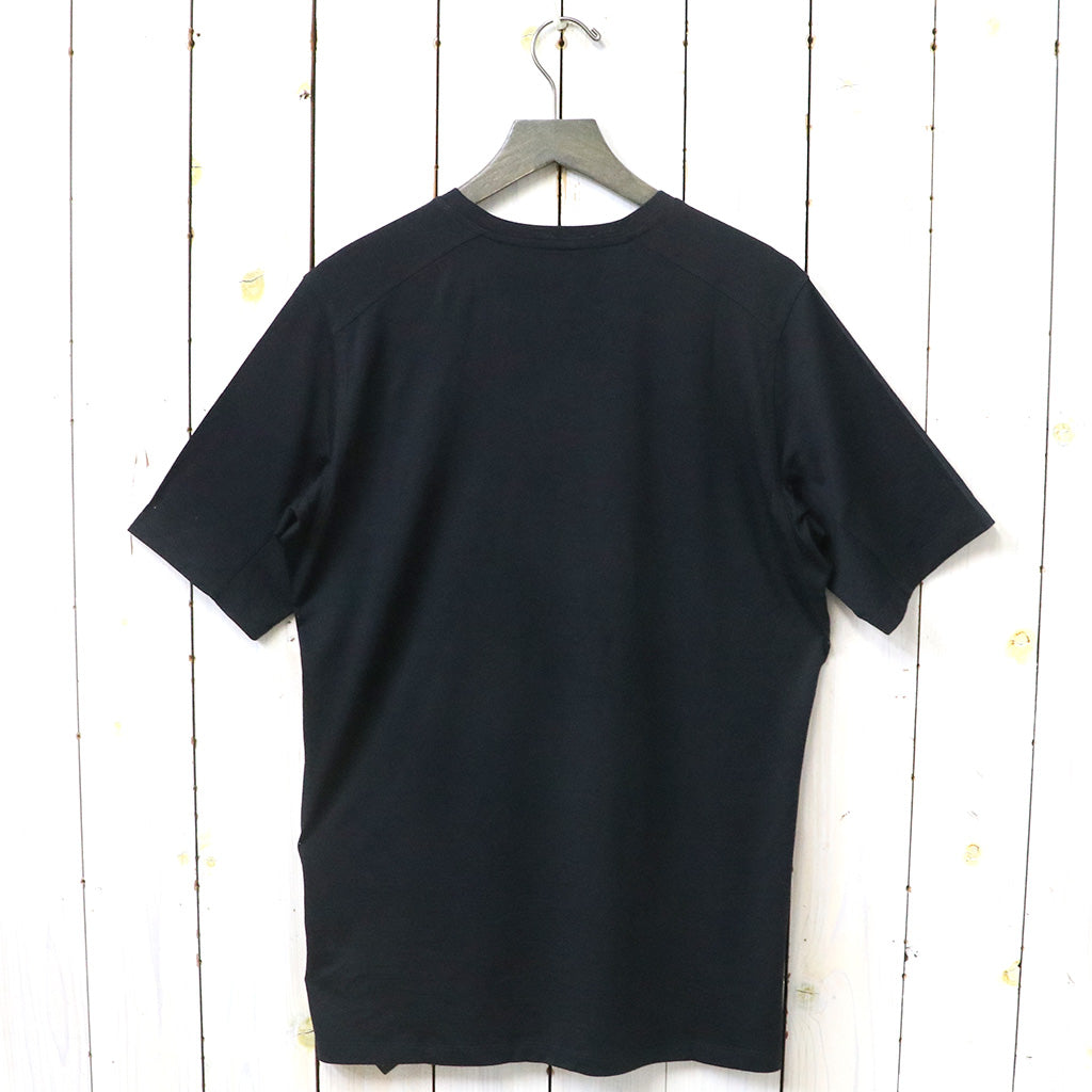 ARC'TERYX : Ionia Merino Wool Arc’Word Logo SS (Black)