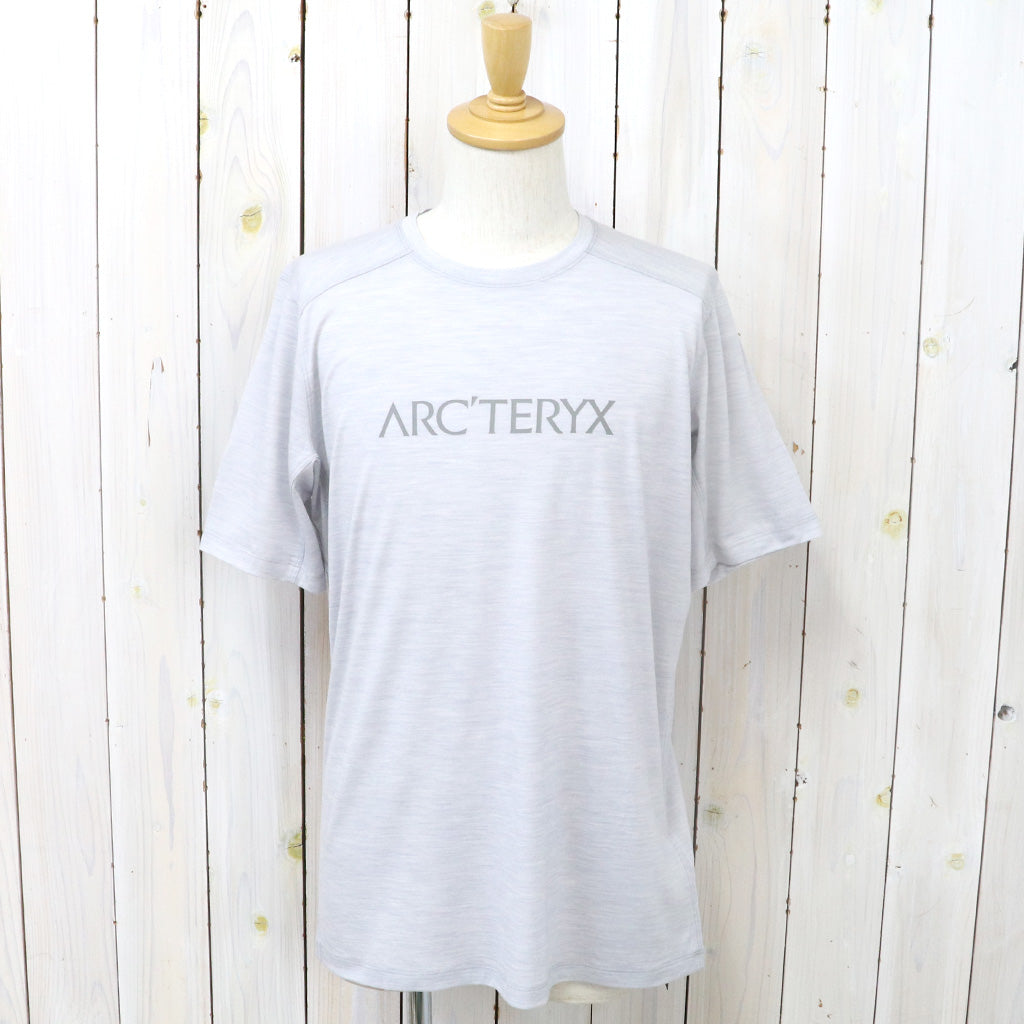 ARC'TERYX : Ionia Merino Wool Arc’Word Logo SS (Solitude Heather/Void)