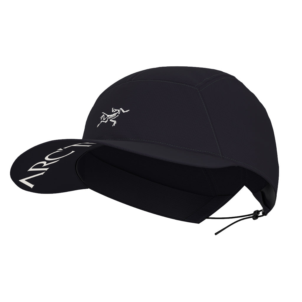 [予約受付中] ARC'TERYX『Aerios 5 Panel Cap』(Black/Arctic Silk)