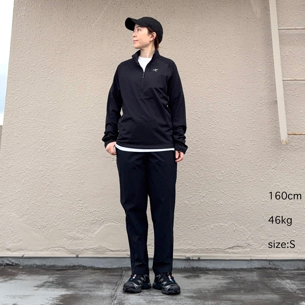 ARC'TERYX : Delta 1/2 Zip (Black)