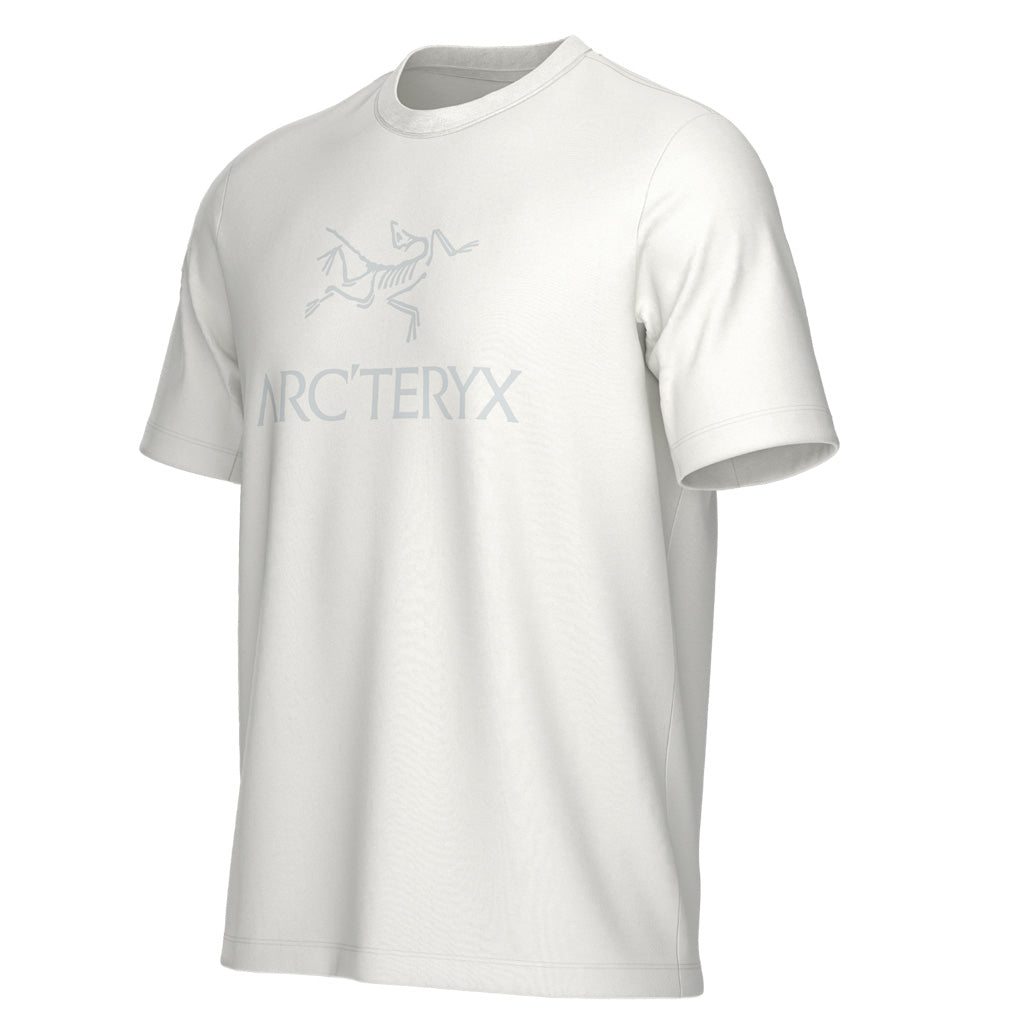 ARC'TERYX : Arc’Word Logo SS (White Light/Solitude)