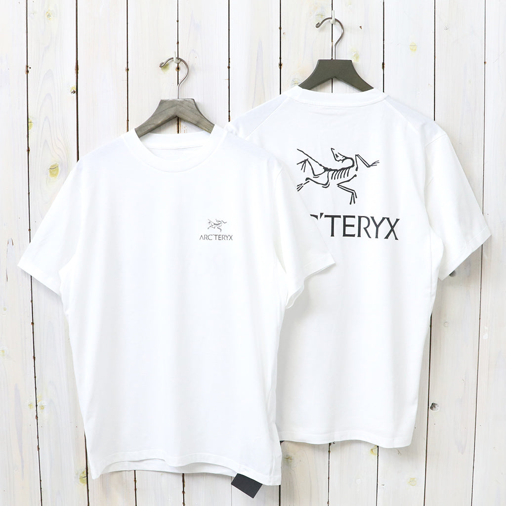 ARC'TERYX : Kragg SL Cotton Bird Word SS (White Light/Black)