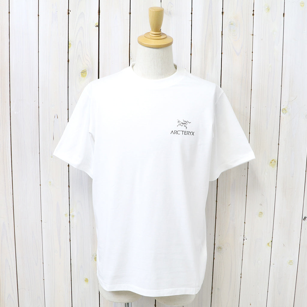 ARC'TERYX : Kragg SL Cotton Bird Word SS (White Light/Black)
