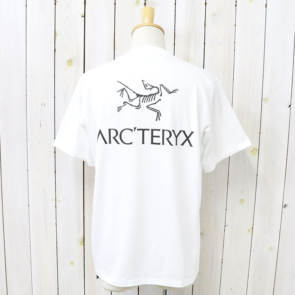 ARC'TERYX : Kragg SL Cotton Bird Word SS (White Light/Black)