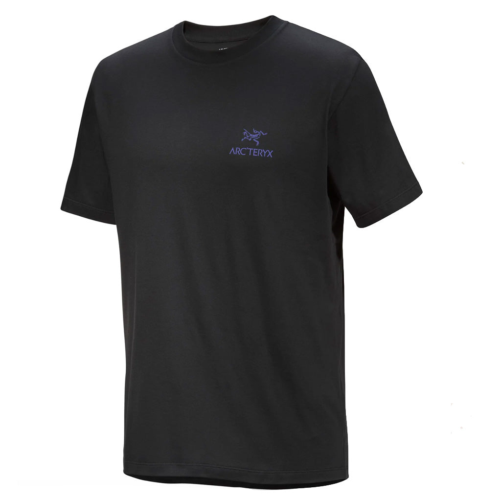 ARC'TERYX『Kragg SL Cotton Bird Word SS』(Black/Electra)