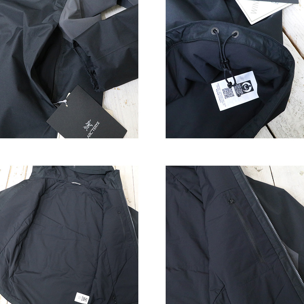 ARC'TERYX : Solano Insulated Hoody (Black/Graphite)