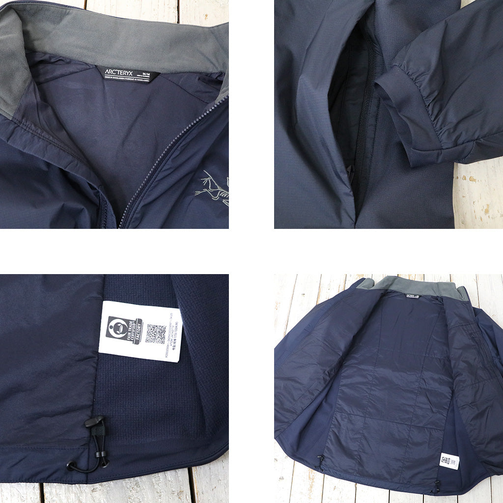 ARC'TERYX : Atom Jacket (Black Sapphire)