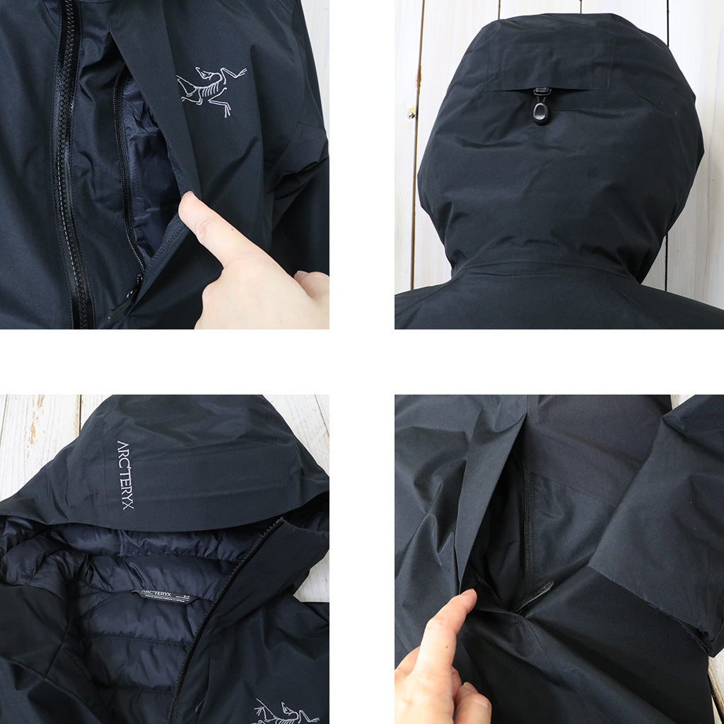 ARC'TERYX : Solano Down Hoody (Black)