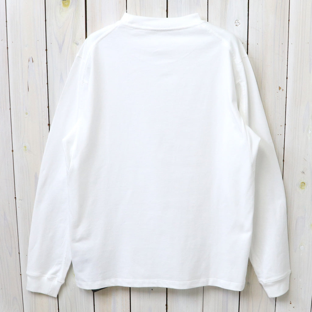 ARC'TERYX : Kragg Cotton LS (White Light/Black)