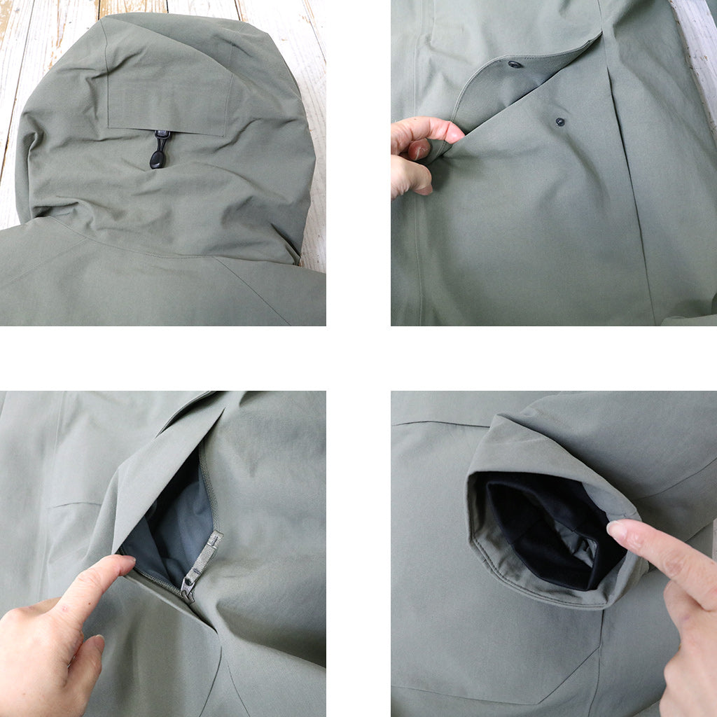 ARC'TERYX (アークテリクス) : Therme Down Jacket (Black Sapphire