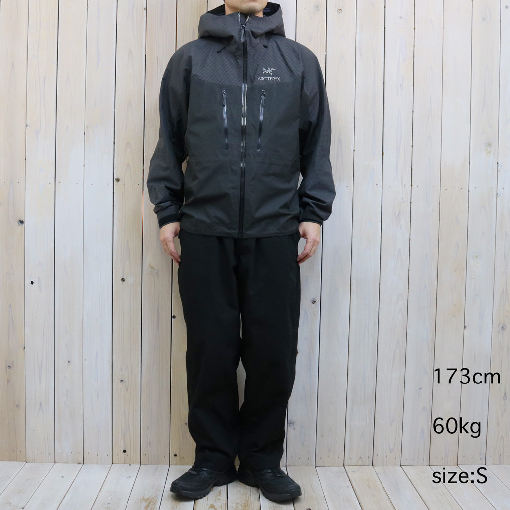 【SALE30%OFF】ARC'TERYX : Alpha Jacket (Graphite/Black)