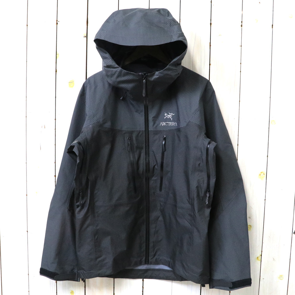 【SALE30%OFF】ARC'TERYX : Alpha Jacket (Graphite/Black)