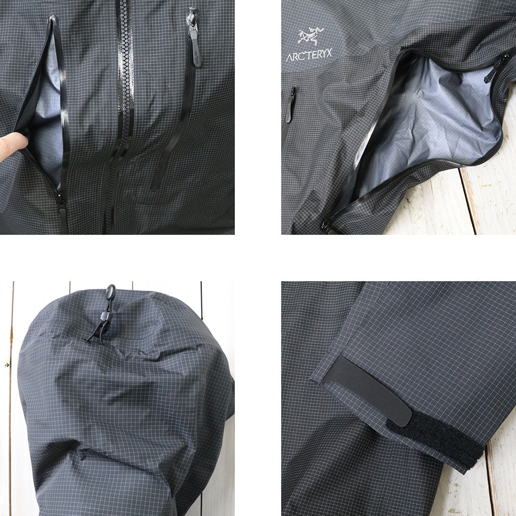 【SALE30%OFF】ARC'TERYX : Alpha Jacket (Graphite/Black)