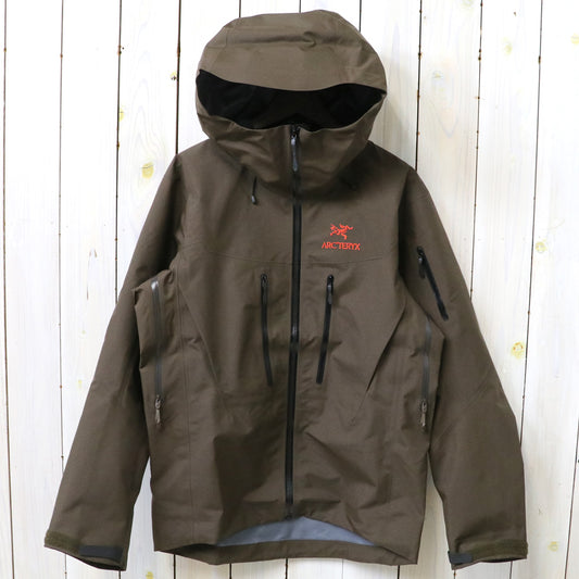 ARC'TERYX : Alpha SV Jacket (Carob/Blk/Dynasty)
