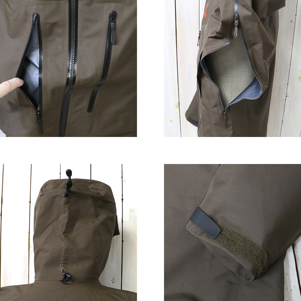 ARC'TERYX : Alpha SV Jacket (Carob/Blk/Dynasty)