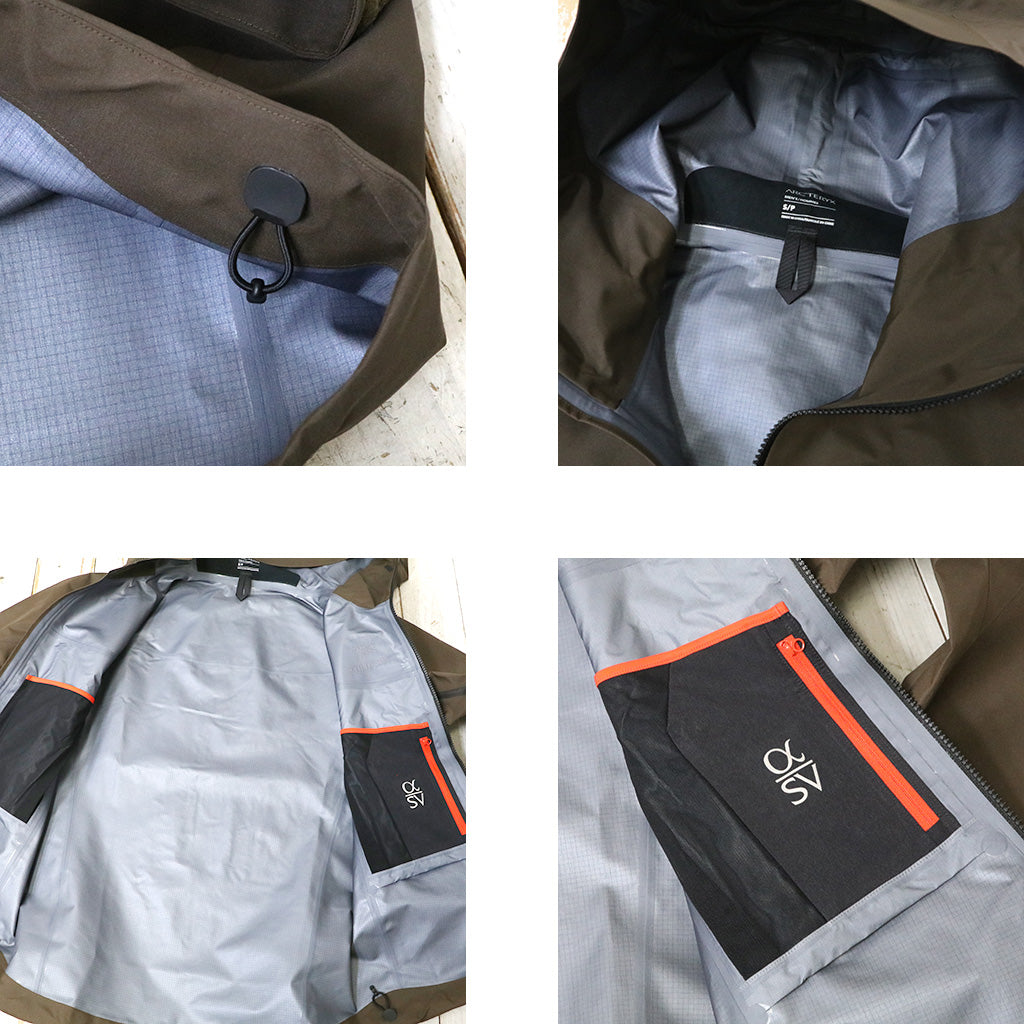 ARC'TERYX : Alpha SV Jacket (Carob/Blk/Dynasty)