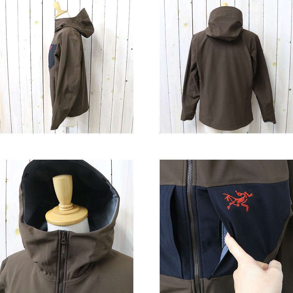 ARC'TERYX : Gamma MX Hoody (Carob/Blk/Dynasty)