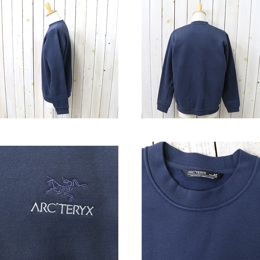 ARC'TERYX : Emblem Fleece Crew (Black Sapphire)