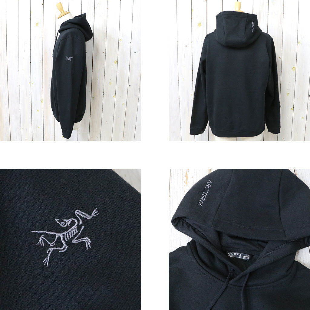 ARC'TERYX : Emblem Fleece Hoody (Black)