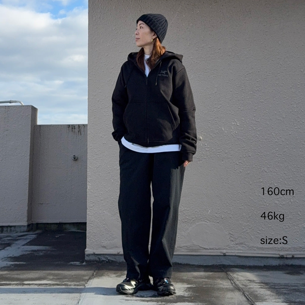 ARC'TERYX : Emblem Fleece Full-Zip Hoody (Black)