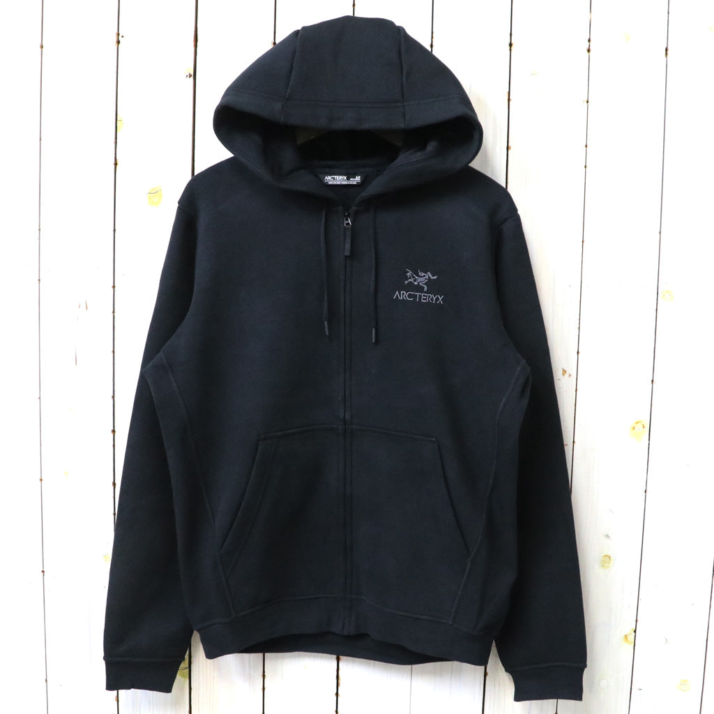 ARC'TERYX : Emblem Fleece Full-Zip Hoody (Black)
