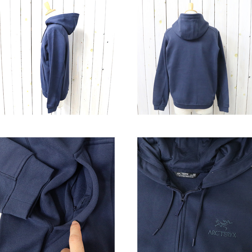 ARC'TERYX : Emblem Fleece Full-Zip Hoody (Black Sapphire)