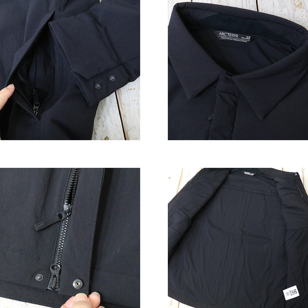 ARC'TERYX : Cronin Insulated Overshirt (Black) – Reggieshop