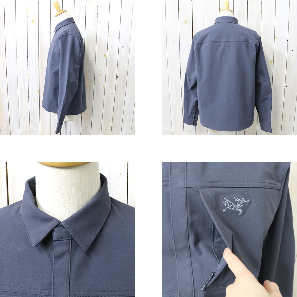ARC'TERYX : Cronin Cotton Overshirt (Dk Stratus)