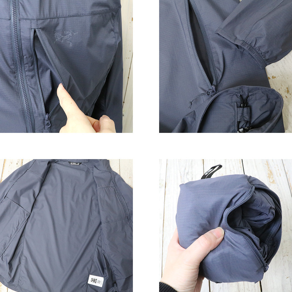 ARC'TERYX : Squamish Jacket (Dk Stratus)